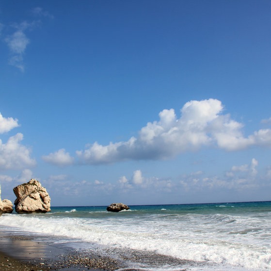 Felsen der Aphrodite in Zypern (Foto: Colourbox)