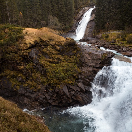 Die Krimmler Wasserfälle (Foto: Colourbox)