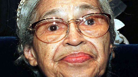 Porträt von Rosa Parks im Alter von 85 Jahren (Foto: dpa Bildfunk, Picture alliance)