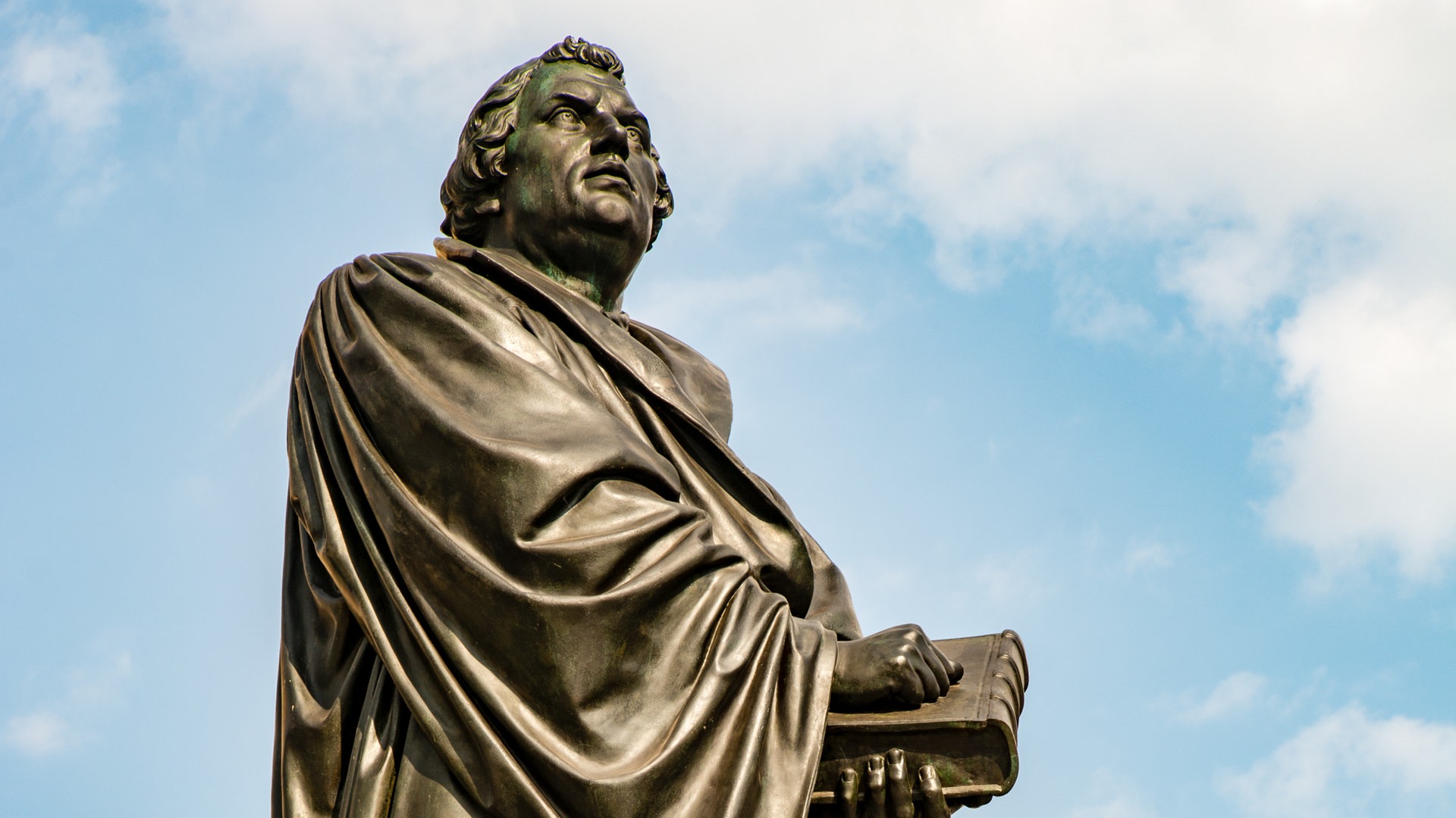 Foto: Colourbox Martin Luther Statue (Foto: Colourbox)
