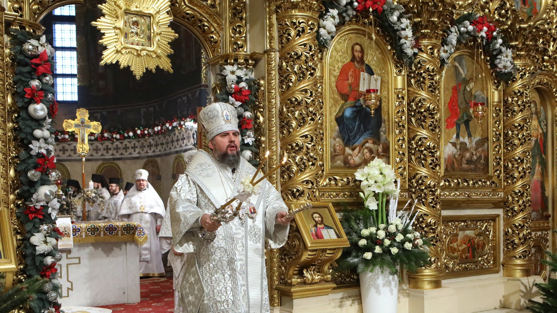 Ein christlich-orthodoxer Primas (Foto: picture-alliance / Reportdienste, dpa Bildfunk Ukrinform)