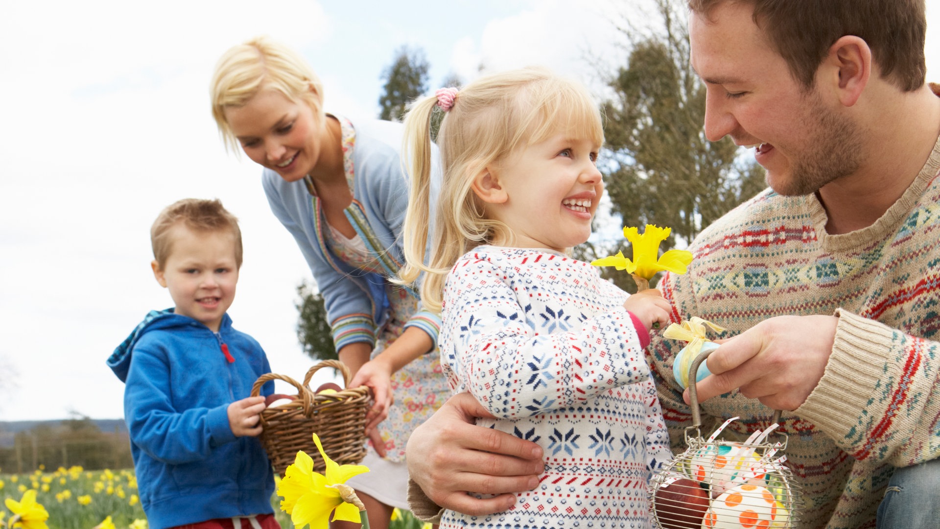 Foto: Colourbox Ostern - Familie (Foto: Colourbox)