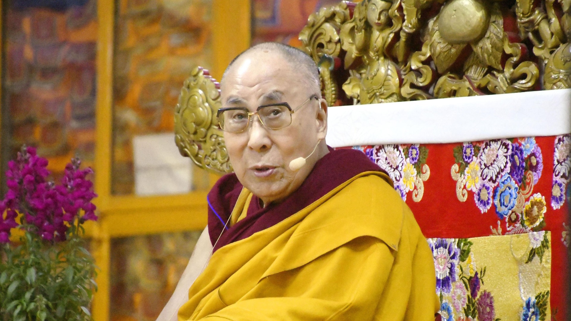 Foto: picture-alliance / Reportdienste, Kyodo Der Dalai Lama (Foto: picture-alliance / Reportdienste, Kyodo)