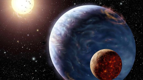 Grafik des Sonnensystems (Foto: dpa Bildfunk, Foto: A0200 epa PA Hardy)