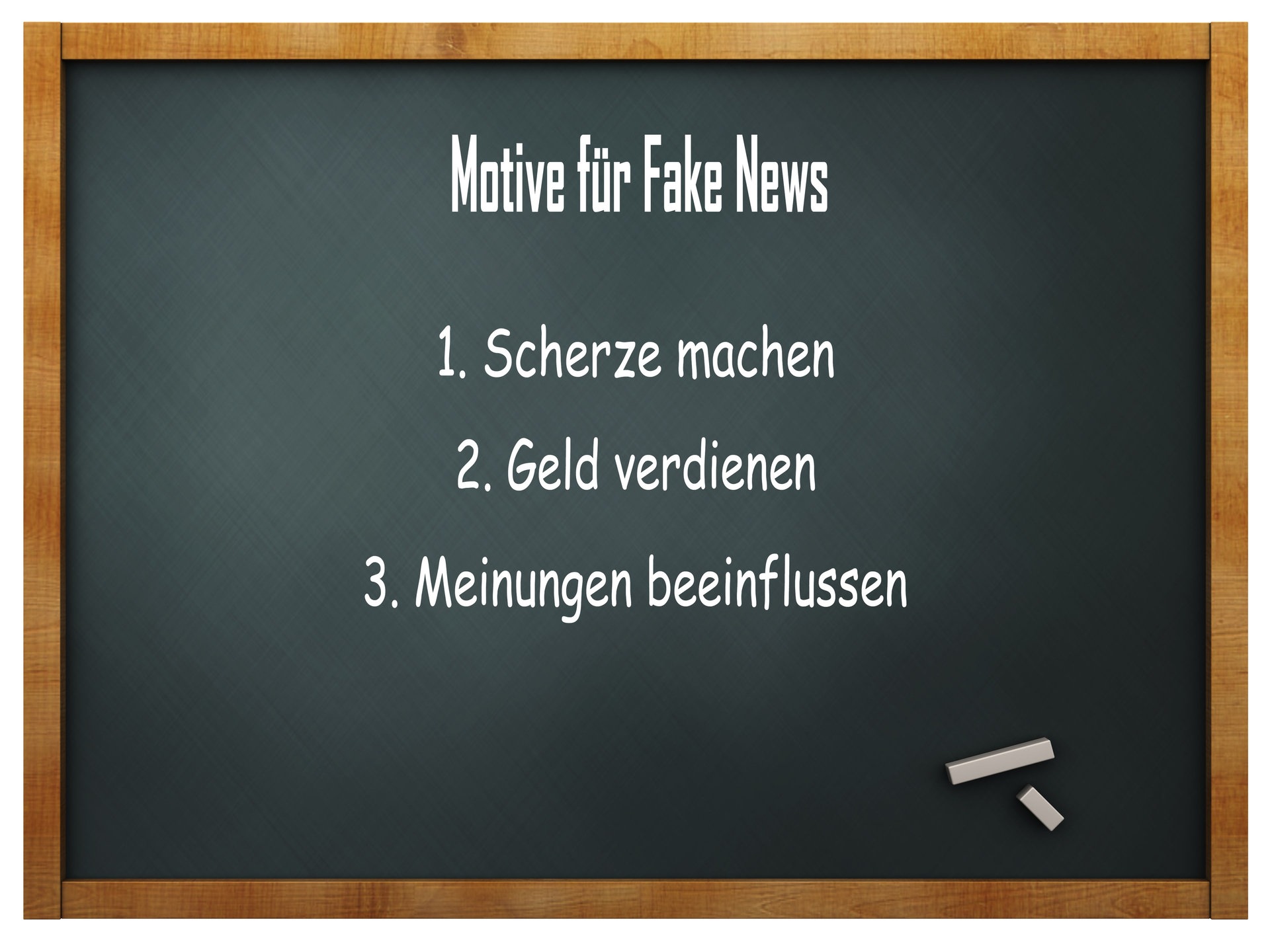 Foto: Colourbox, Hintergrund: Colourbox / Text: SWR Motive für Fake News (Foto: Colourbox, Hintergrund: Colourbox / Text: SWR)