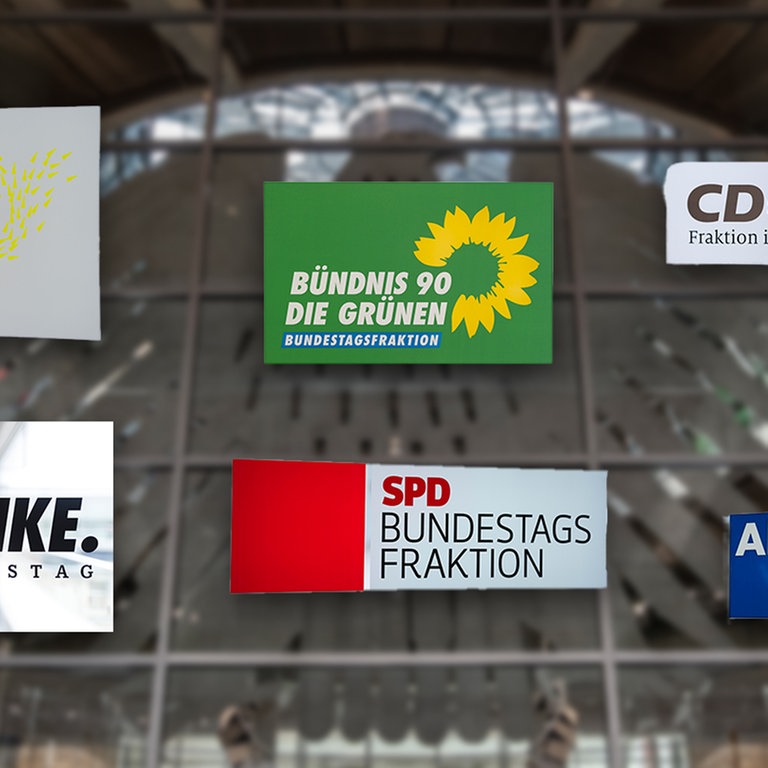 Parteien im Bundestag (Foto: picture-alliance / Reportdienste, Picture Alliance)