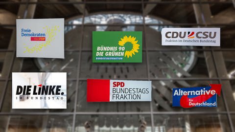 Parteien im Bundestag (Foto: picture-alliance / Reportdienste, Picture Alliance)