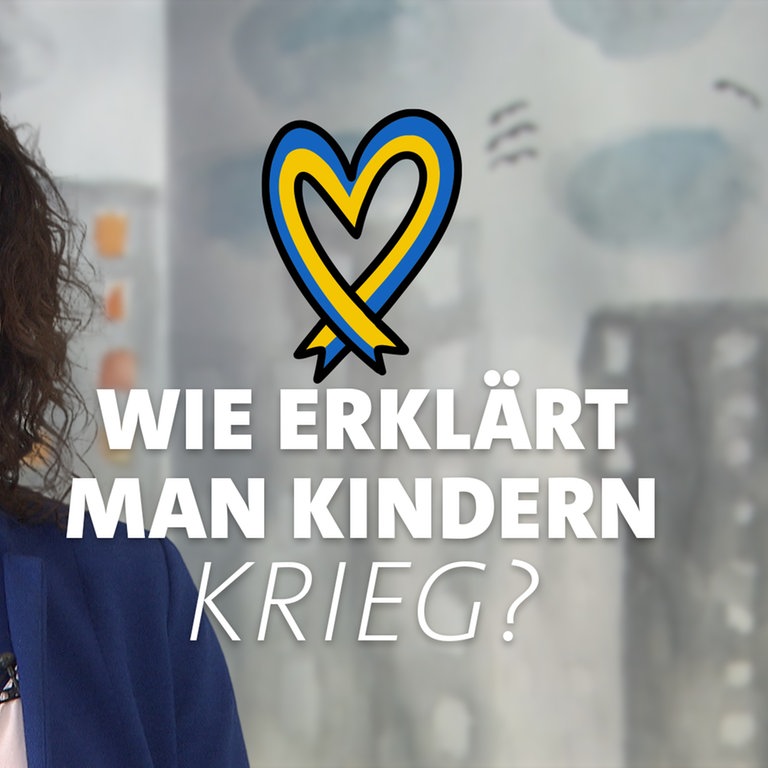 Wie erklärt man Kindern den Krieg? (Foto: Colourbox, SWR, Viktoriia Chernous)