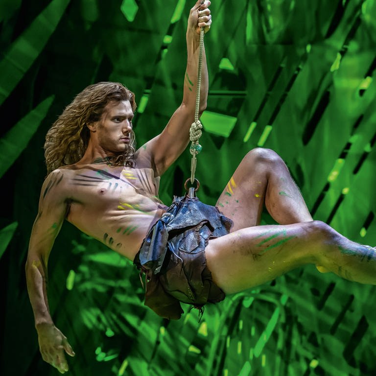 Tarzan-Musical Hauptdarsteller Terence van der Loo (Foto: Johan Persson)
