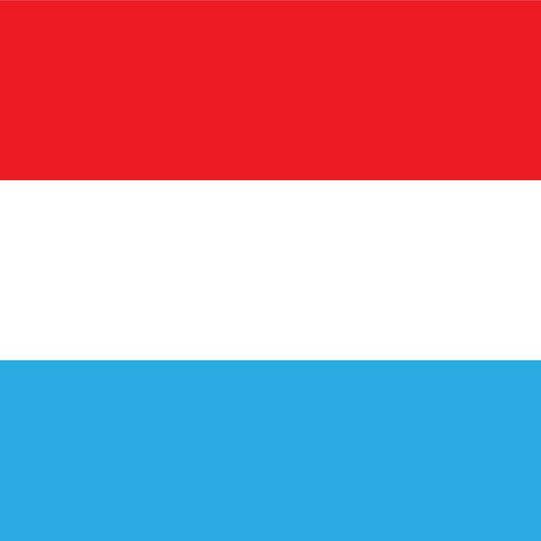 Luxemburg - Flagge